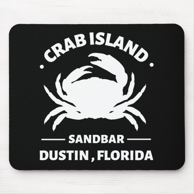crab island sandbar  Dustin Florida Mouse Pad (Front)