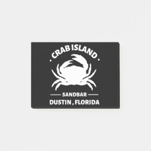 crab island sandbar Dustin Florida Post-it Notes