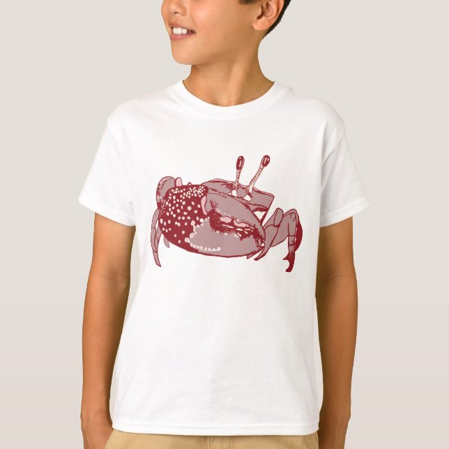 Crab Kids Ringer Tee (Front)