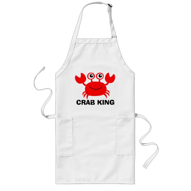 Crab King Long Apron (Front)