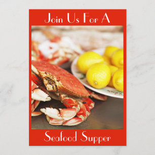 Crab & Lemons Invitation