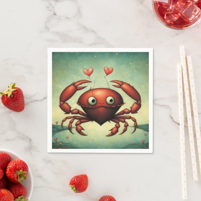 Crab Love Napkin (Insitu)