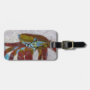 Crab Luggage Tag