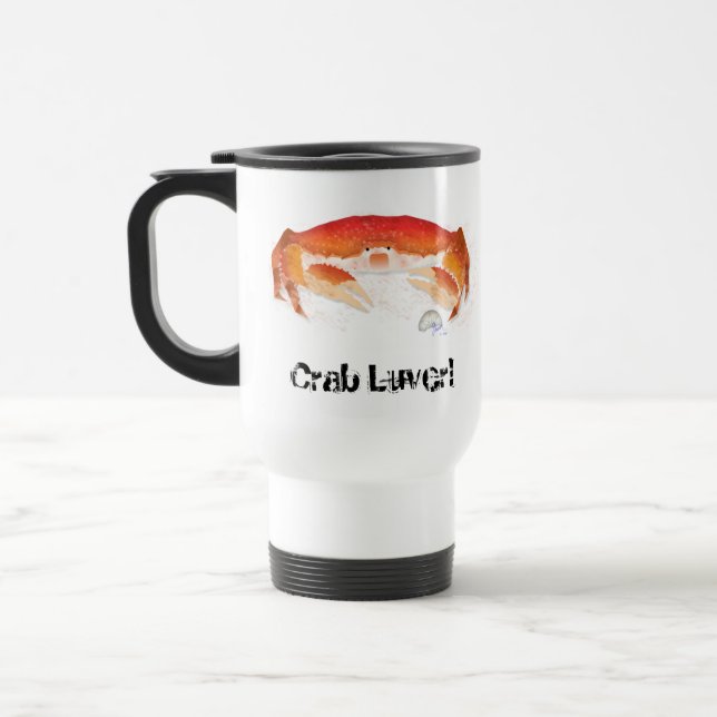 Crab Luver Go Mug (Left)