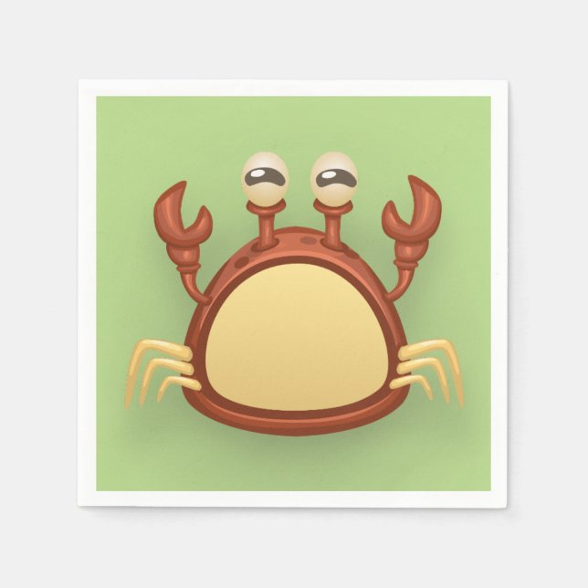 Crab Napkin (Front)