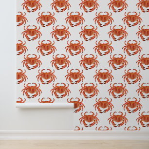 Crab nautical beach wallpaper