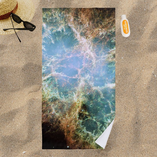 Crab Nebula Beach Towel (Crab Nebula Beach Towel)
