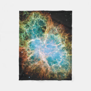 Crab Nebula Fleece Blanket