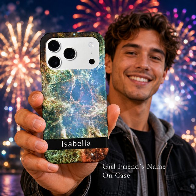 Crab Nebula Galaxy Your Name (Crab Nebula Galaxy Your Name Case-Mate iPhone Case)