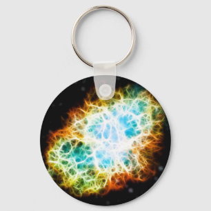 Crab Nebula Key Ring