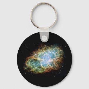 Crab Nebula Key Ring