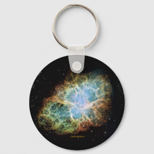 Crab Nebula Key Ring