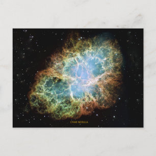 Crab Nebula Postcard