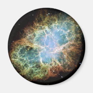 Crab Nebula Space NASA photo Magnet