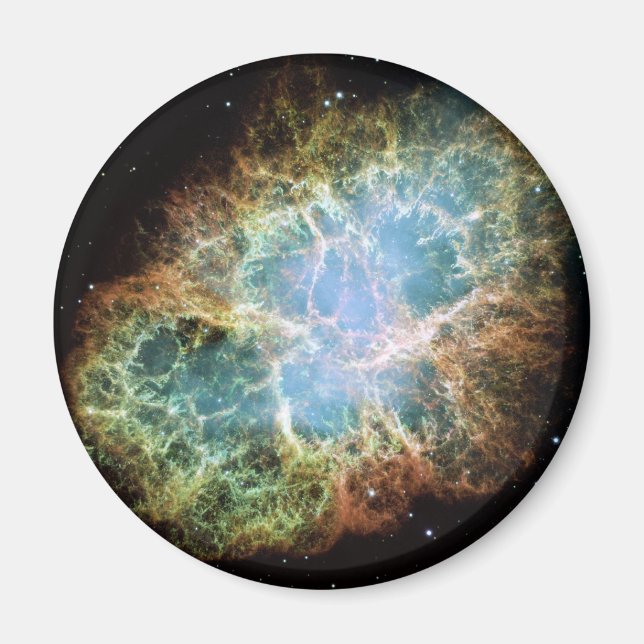 Crab Nebula Space NASA photo Magnet (Front)