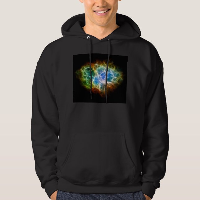 Crab Nebula Star Space Cloud Hoodie (Front)