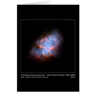Crab Nebula Supernova Remnant – Spitzer Space Tele