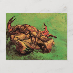 Crab on Its Back by Vincent van Gogh Postcard