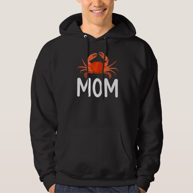 Crab Owner Crab Mum Hoodie (Front)