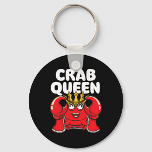 Crab Queen - Animal Whisperer Hunting Fishing Crus Key Ring