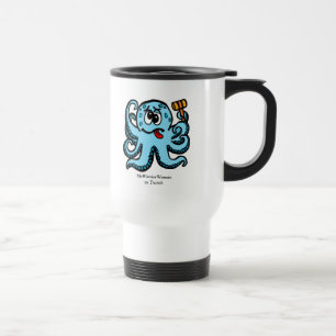 Crab Royalty, Coffee, MeWarriorWoman on Twitch Travel Mug