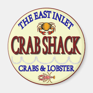 Crab Shack East Inlet Maryland Magnet