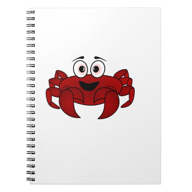 Crab Spiral Notebook (Front)