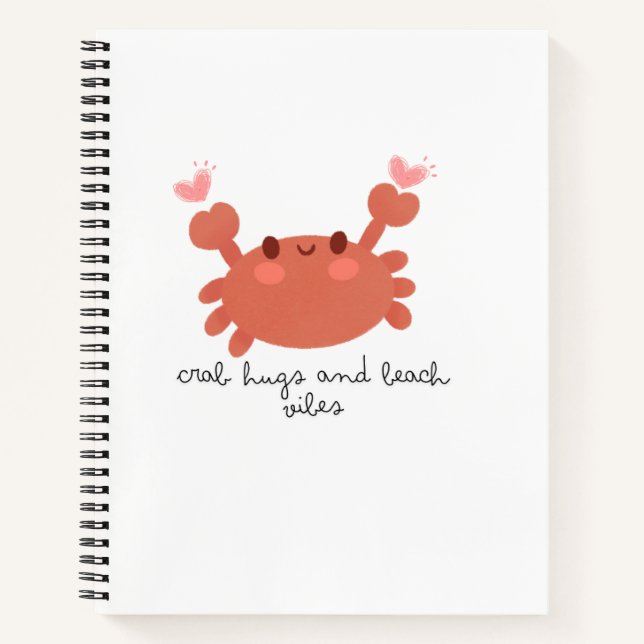 Crab spiral notebook (Front)