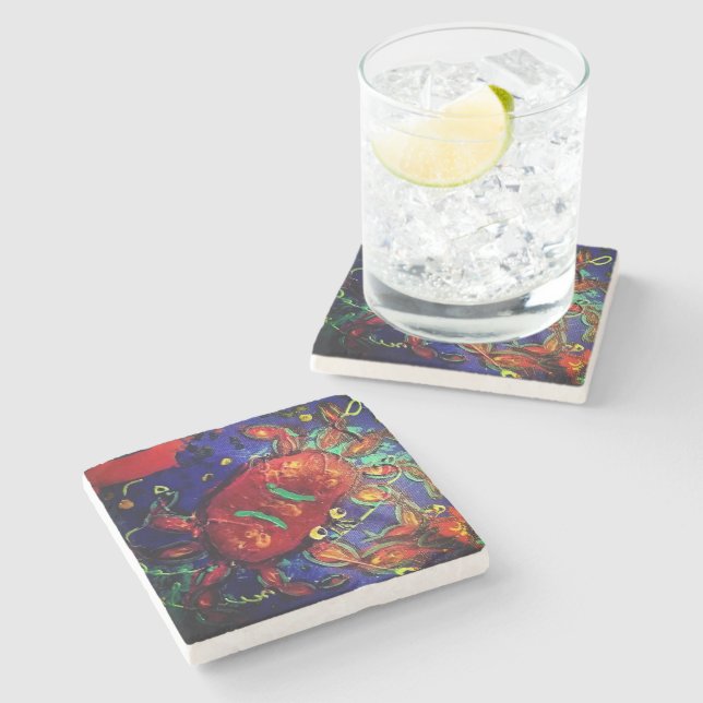 Crab Stone Coaster (Side)