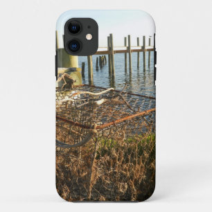 Crab Trap and Dock at Sunset Case-Mate iPhone Case