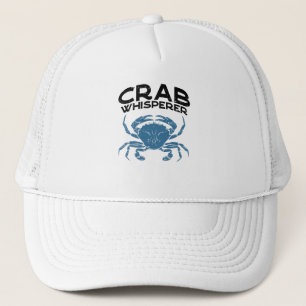 Crab Whisperer Vintage Crabbing Trucker Hat