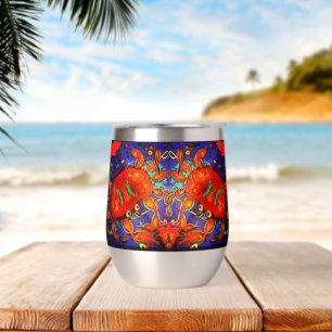 Crab Wine Tumbler