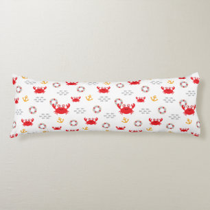 Crab with Lifebuoy Body Cushion
