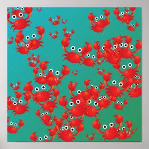 Crab world poster