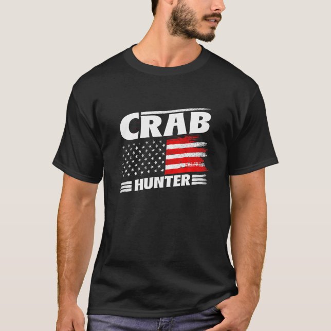 Crabbing Crab Lover Plans Hunter Hunting Season T-Shirt (Front)