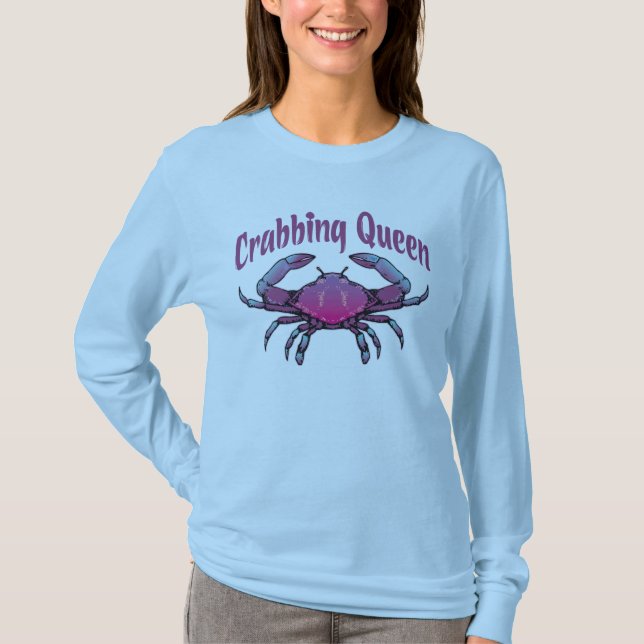 CRABBING QUEEN T-Shirt (Front)