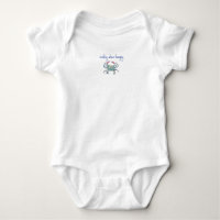 Crabby baby bodysuit