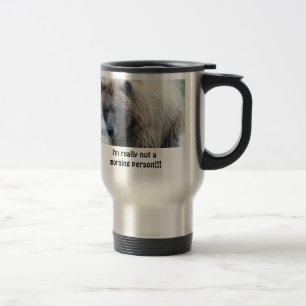 Crabby Bear Traveller's Mug