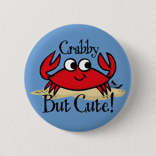 Crabby But Cute Pin