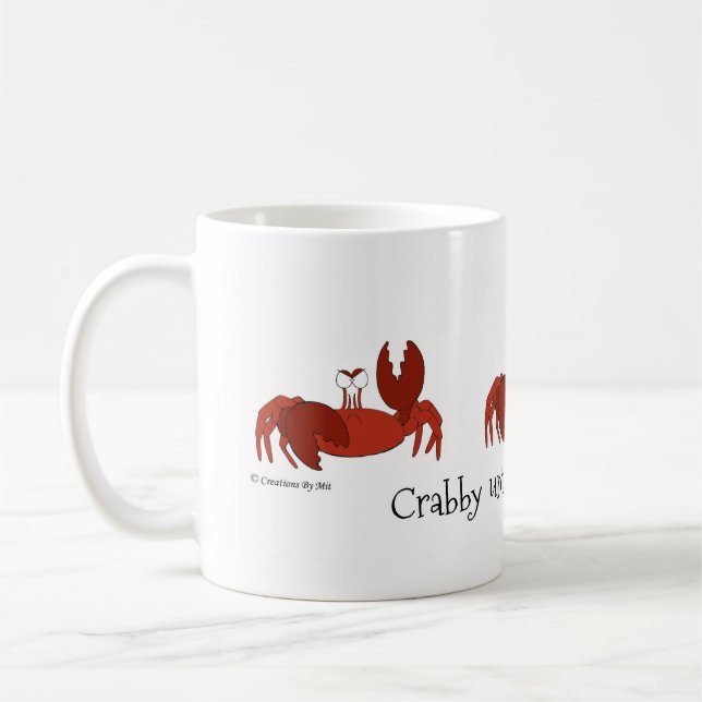 Crabby Coffee Mug (Left)