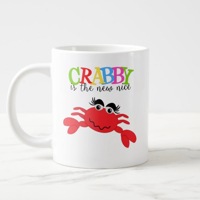 Crabby - Jumbo Mug (Left)