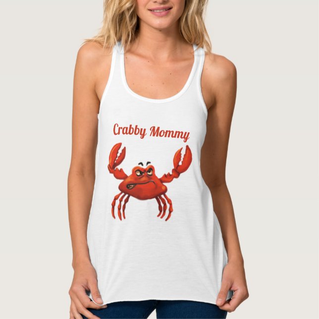 Crabby Mummy Singlet (Front)