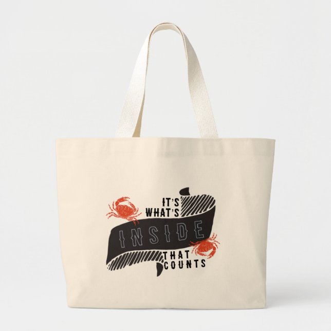 Crabby tote bag (Front)