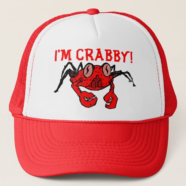 Crabby Trucker Hat (Front)