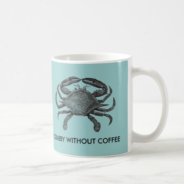 Crabby without coffee mug (Right)
