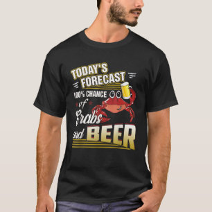 Crabs and Beer Chesapeake Blue Crabbing Men Women T-Shirt