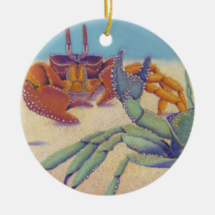 Crabs Ceramic Tree Decoration