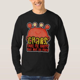 Crabs Crawfish Crayfish And Shrimps T-Shirt