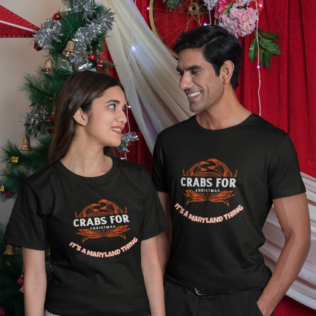 Crabs for Christmas – It’s a Maryland Thing Shirt (Creator Uploaded)