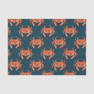 Crabs Seaside Pattern Tissue Paper